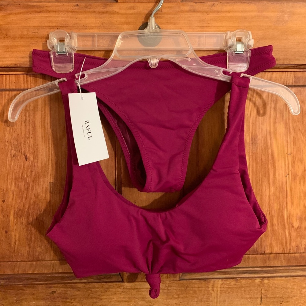Maroon Bikini